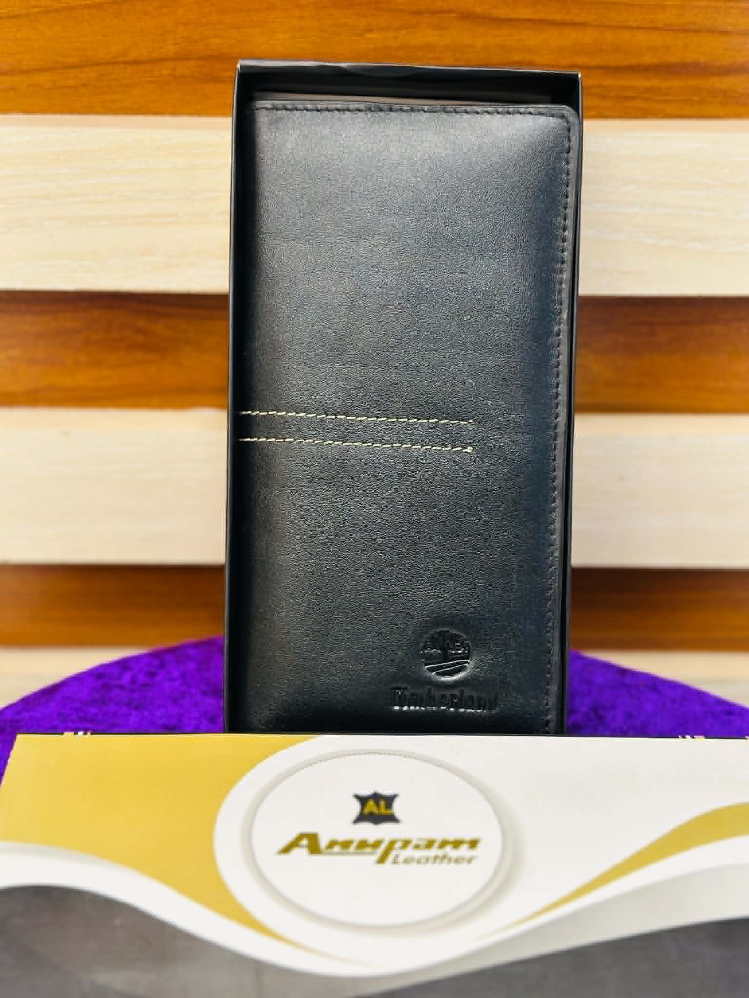 ANUPAM LEATHER LONG DOUBLE PHONE HOLDER WALLET